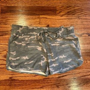 Camo lightweight shorts